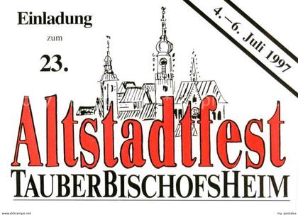Tauberbischofsheim Altstadtfest Illustration