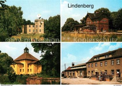 Lindenberg Beeskow Observatorium Bahnhof Glienicke Dorfkirche Gaststaette HO Ein