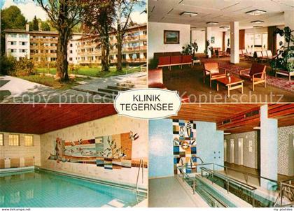 Tegernsee Bayern Klinik Tegernsee Foyer Hallenbad Wassertretanlage