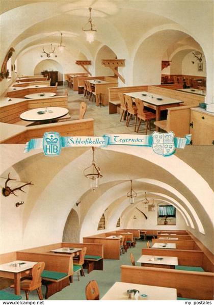 Tegernsee Bayern Schlosskeller Tegernsee Gastraeume