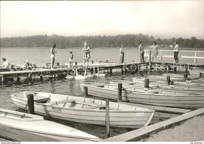 Ahrensdorf Templin Bootshafen Betriebsferienheim Wilhelm Pieck