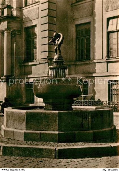 Teterow Mecklenburg Vorpommern Hechtbrunnen