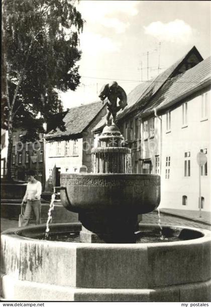 Teterow Mecklenburg Vorpommern Hechtbrunnen