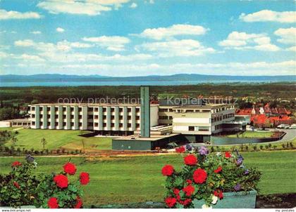 Tettnang Bodenseekreis BW Kreiskrankenhaus Bodensee Luftaufnahme Geranien Modern