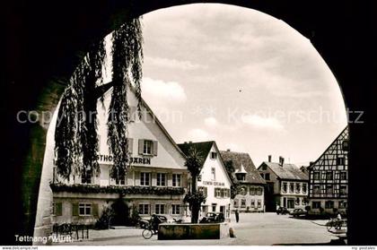 Tettnang Torbogen Gasthof Baeren Brunnen Altstadt
