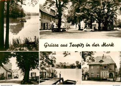 Teupitz Spreepartie Marktplatz Gasthaus Ortspartie