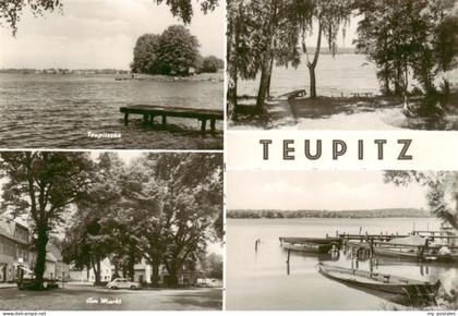 Teupitz Teupitzsee Am Markt Bootssteg