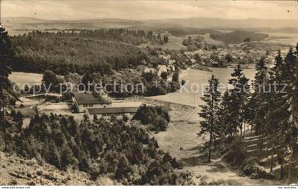 Frankenhain Thueringen Panorama