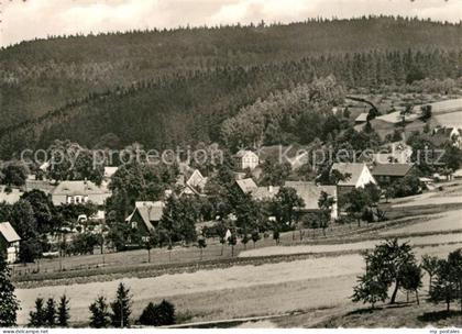 Hetzdorf Buergel Thueringen Panorama