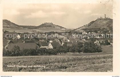 Muehlberg Gotha Schloss Gleichen und Muehlburg