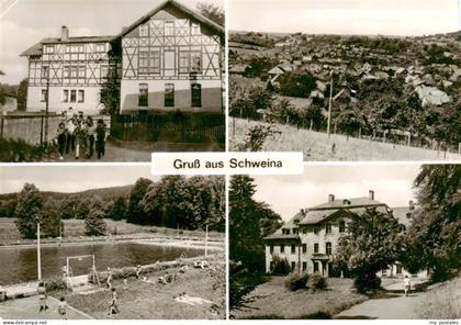 Schweina Bad Liebenstein Froebel Kindergarten Panorama Schwimmbad Schloss Glueck