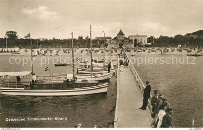Timmendorfer Strand Bootssteg Strand