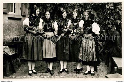 Neustadt Schwarzwald Tracht von Neustadt und Donaueschingen