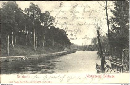 Woltersdorf Schleuse x 1905