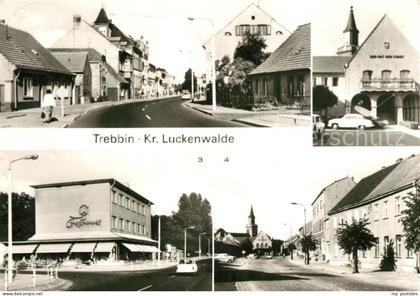 Trebbin Bahnhofstrasse Rathaus Konsum Treffpunkt Berliner Strasse