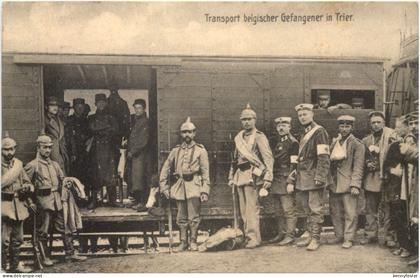 Trier - Transport belgischer Gefangener