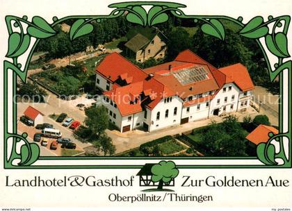 Triptis Landhotel Gasthof Zur Goldenen Aue Fliegeraufnahme