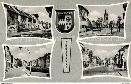 Troisdorf Roemerstrasse Poststrasse Kronprinzenstrasse Frankfurter Strasse