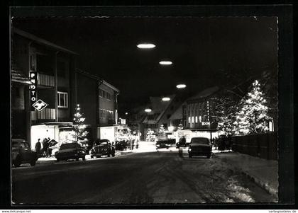 AK Trossingen, Strassenpartie im Winter