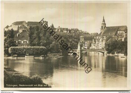 Tübingen - Schloss - Foto-AK Grossformat - Verlag Gebr. Metz Tübingen