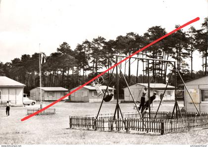 AK Ückermünde Ortsteil Bellin FDGB Ferienheim Zeltplatz Urlaubersiedlung VEB Papierfabrik Schwedt a Warsin Eggesin DDR