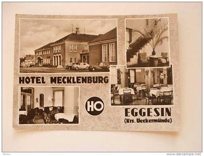 Eggesin - Kr. Ueckermünde - Hotel Mecklenburg  -PU 1966   - VF -   D34014