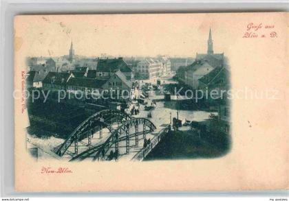 Ulm Donau mit Neu Ulm