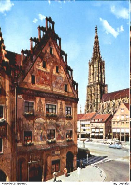 Ulm Donau Ulm Rathaus Muenster