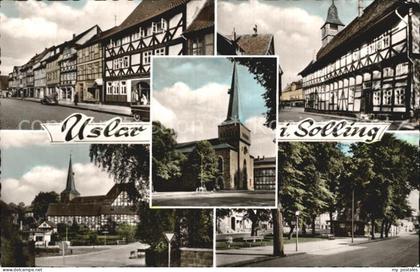 Uslar Solling Fachwerkhaeuser Kirche