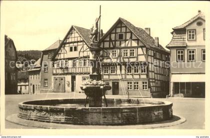 Vacha Markt mit Vitusbrunnen