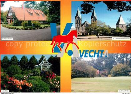 Vechta Golfhaus Welpe St Laurentius Langfoerden Zitadelle Golfplatz Welpe