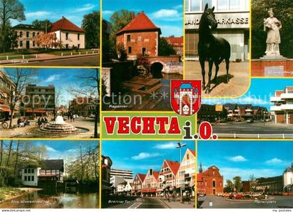 Vechta Rathaus Alter Markt Kaponier St Nepomuk Alte Wassermuehle Bermer Tor Mari