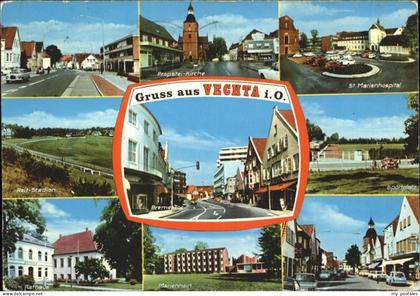 Vechta Rathaus Propsteikirche St Marienhospital Marienhain