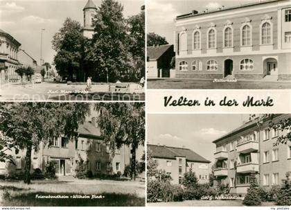 Velten Karl Marx Str Kulturhaus Feierabendheim Wilhelm Pieck AWG Wohnsiedlung