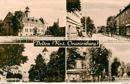 Velten Rathaus Gustav Gersinski Strasse Karl-Marx Strasse Bahnstrasse