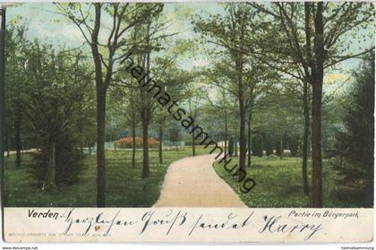 Verden - Bürgerpark - Verlag Ottmar Zieher München