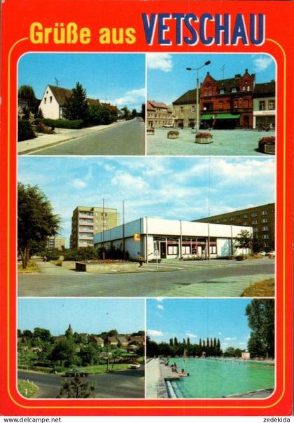 I8073 - TOP Vetschau - Verlag Bild und Heimat Reichenbach Qualitätskarte