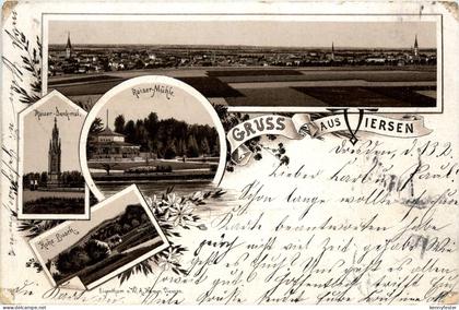 Gruss aus Viersen - Litho