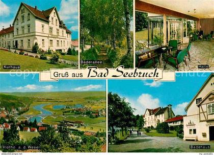 Bad Seebruch Kurhaus Baederhalle Halle Badehaus Vlotho