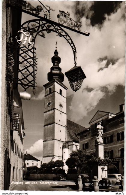 CPA AK WAGING AM SEE Marktplatz GERMANY (1418592)