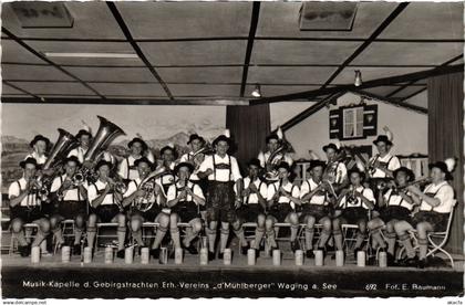 CPA AK WAGING AM SEE Musik-Kapelle - Musicians GERMANY (1419094)