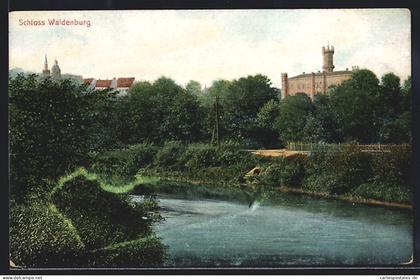 AK Waldenburg / Sachsen, Schloss Waldenburg