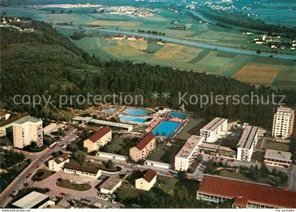 Waldkraiburg Waldbad Fliegeraufnahme