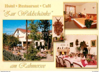 Wandlitz Hotel Restaurant Cafe Zur Waldschaenke Zimmer Gaststube Terrasse