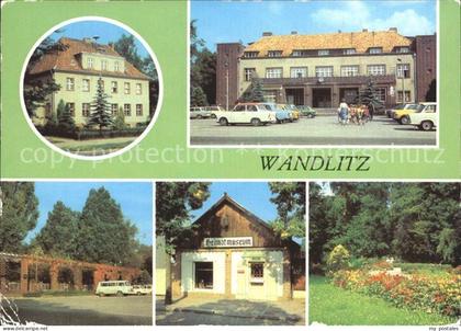 Wandlitz Postamt Bahnhof Platz der Befreiung Heimatmuseum Parkanlage