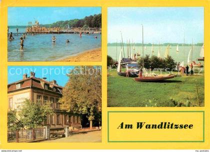 Wandlitz Strandbad Hotel Seglerhafen der SG Wandlitzsee