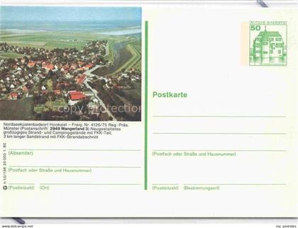Hooksiel Nordseebad Wangerland Friesland Niedersachsen Panorama Nordseekuestenba