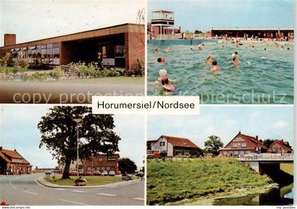 Horumersiel Wangerland Dorfgemeinschaftshaus Wellenbad Dorfplatz Am Siel