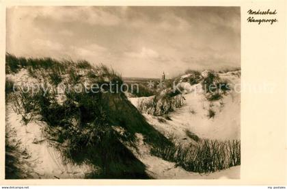 Wangerooge Nordseebad Duenen