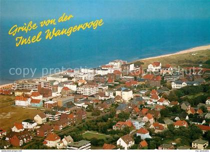 Wangerooge Nordseebad Fliegeraufnahme